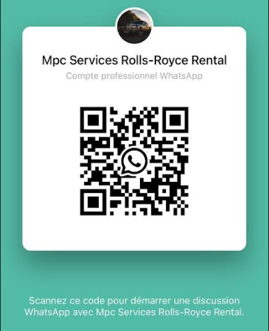 Contacter via Whatsapp MPC services pour toutes réservations ou informations